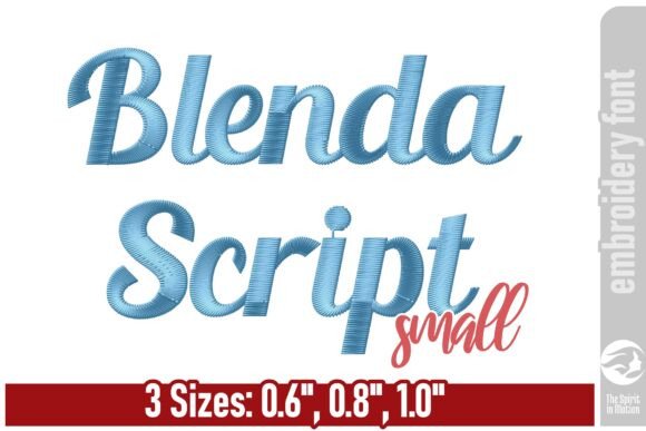 Blenda Script Embroidery Font: Elevate Your Creative Projects