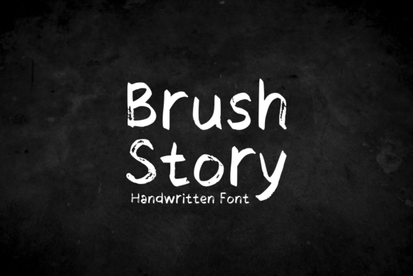 Brush Stroke: A Font with Organic Energy