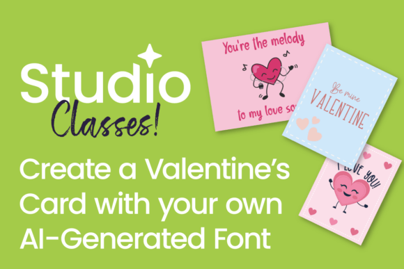Design a Custom AI Font for Your Valentine's Card