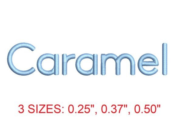 Exploring the Caramel Embroidery Font: Style Meets Stitch