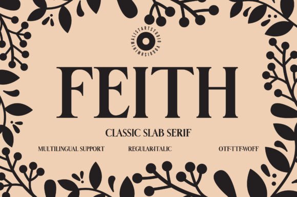 Feith: The Serif Typeface for Timeless Elegance