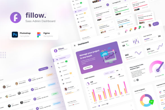 Fillow: The SaaS Admin Dashboard UI That Actually Works