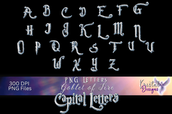 Goblet of Fire - PNG Font: Crafting Dark Elegance