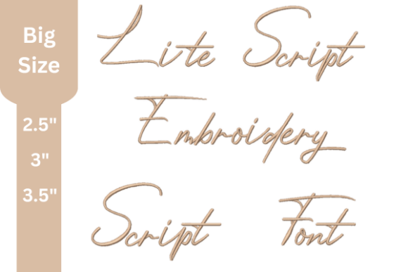 Lite Script Embroidery Font: Your Guide to Professional Stitching
