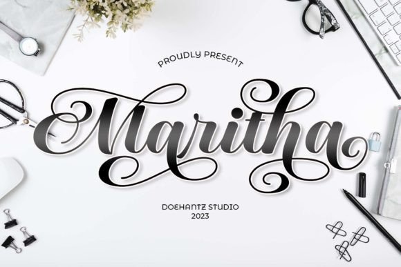 Maritha: The Handwritten Font That Commands Attention