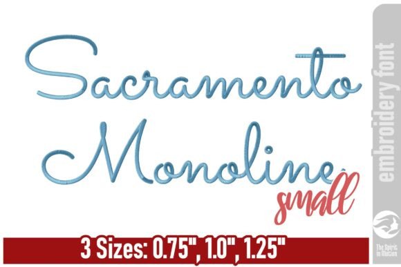 Sacramento Monoline Embroidery Font: A Designer's Guide to Retro Script