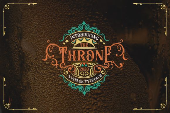 The Throne: A Blackletter Typeface for Bold Branding