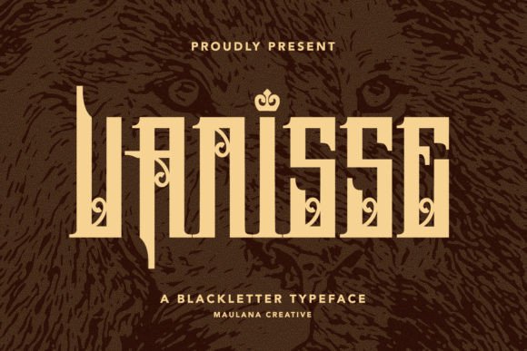 Vanisse: A Modern Blackletter for Confident Branding